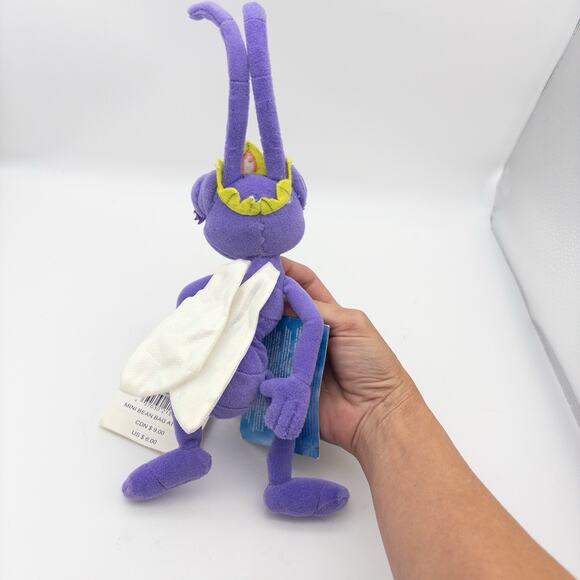 Lot Of 4 1990s Disney Store A Bugs Life Atta, Flik, Dim, Dot 8" Bean Bag Plush - Picture 3 of 14
